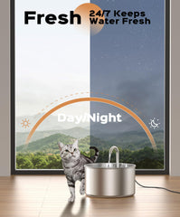 UIOOQ gran capacidad de 74 oz para agua constante.