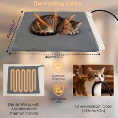 UIQELYS casa para gatos exterior base elevada evita frío del suelo