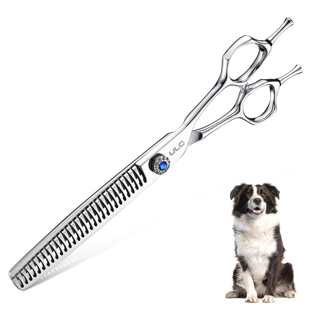 Tijeras ULG para perros, corte recto 7 pulgadas, precisión constante.