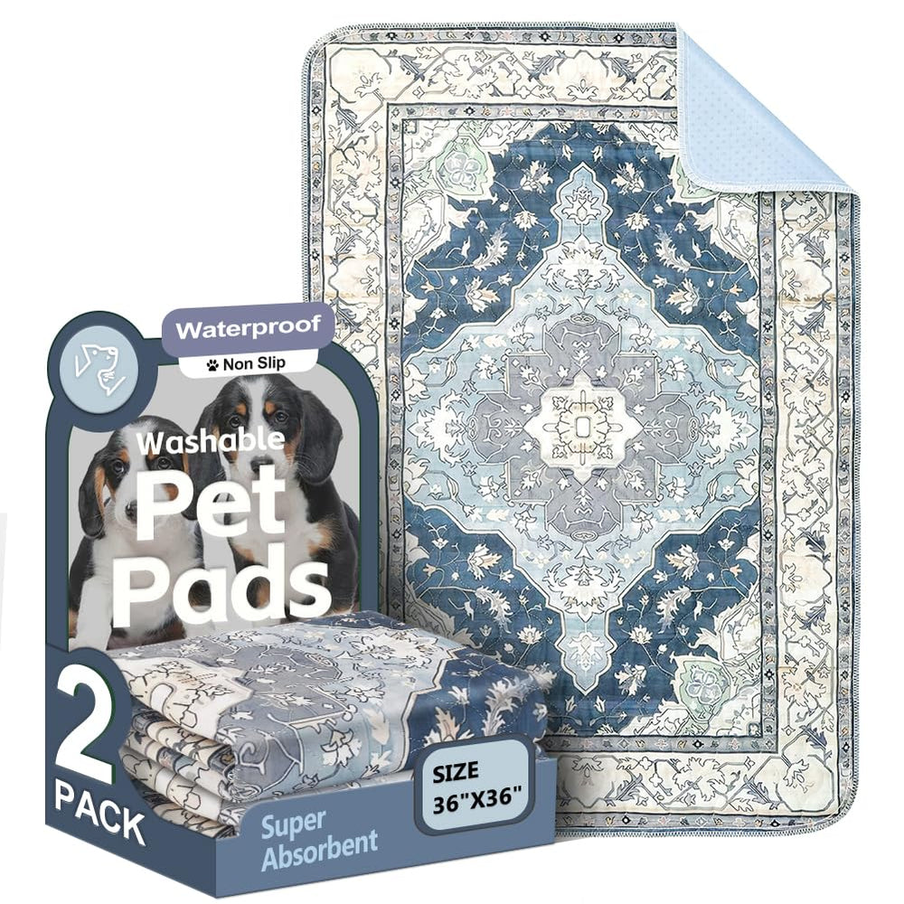 ULIGOTA: almohadillas de entrenamiento 2-pack para perros, fáciles de lavar y reutilizables