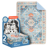 ULIGOTA almohadillas-entrenamiento-perros-azul: superficie absorbente para entrenamiento limpio.