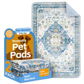 ULIGOTA tapete-entrenamiento-perro-reutilizable: absorción rápida y lavado sencillo.