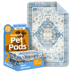ULIGOTA tapete-entrenamiento-perro-reutilizable: absorción rápida y lavado sencillo.