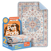 ULIGOTA tapetes lavables para perros 2-pack: entrenamiento cómodo en casa.