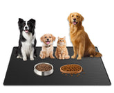 Alfombrilla Ultibe extra grande para comida de mascotas, espacio para varios cuencos