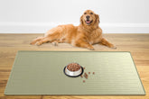 Ultibe tapete de alimentación para perro grande, evita desbordes durante la comida.