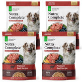 Nutra Complete de Ultimate Pet Nutrition, paquete de cuatro bolsas para nutrición constante