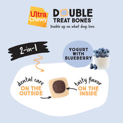 Ultra Chewy Huesos para entrenamiento diario: fácil de llevar y compartir.