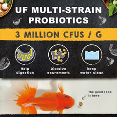 Ultra Fresh agua clara, fórmula para mantener el acuario limpio y estable.