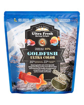 Ultra Fresh alimento para pez dorado con hundimiento lento para mejor ingesta.
