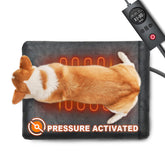 Almohadilla calefacción uncn activada por presión para mascotas.