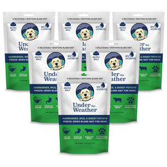 undertheweatherpet dieta blanda liofilizada para perros, lista para usar