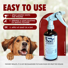 Underwood para animales de granja, solución para heridas