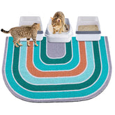 Alfombrilla Unicorn Catcher para arenero grande: recoge la arena y protege el piso