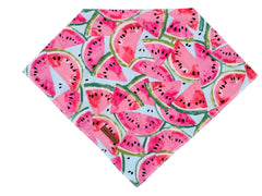 Bandana de algodón Unique Style Paws triángulo talla grande, para perros y gatos grandes.