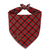 Unique Style Paws bandana navideña para perro en formato cuadrado.
