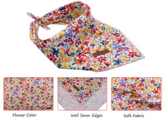 Unique Style Paws bandana triangular de algodón para perros medianos, suave y duradera.