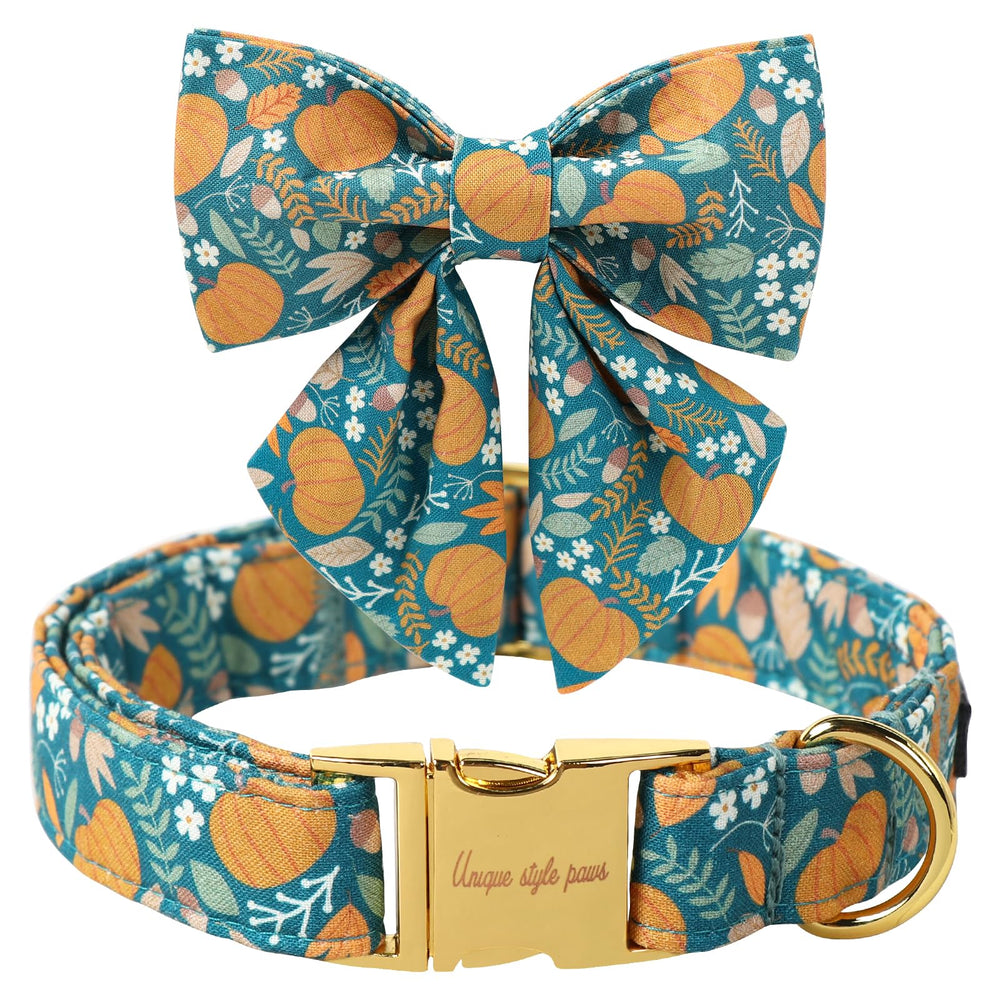 Collar Unique Style Paws con lazo de diseño animado para otoño