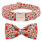 Collar Unique Style Paws con lazo frontal, cómodo y elegante para tu mascota