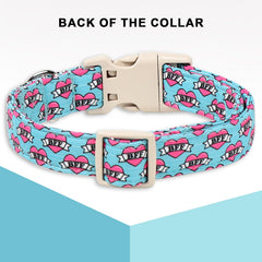 Collar Unique Style Paws de algodón doble para uso diario cómodo