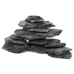 Unocho-piedras-pizarra natural para terrarios, brindan superficies seguras para reptiles.