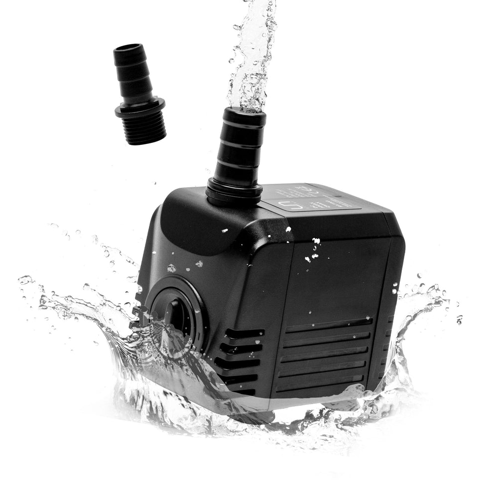 Bomba UNS Sigma 15W, tamaño compacto para acuarios y fuentes.