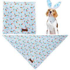 Bandana de algodón UP URARA PUP en color blanco, suave y duradera.