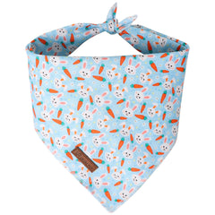 Bandana de Pascua UP URARA PUP para perros, diseño triangular festivo.