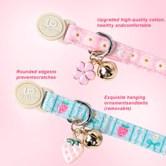 UP URARA PUP collar con campana de seguridad removible para localizar al gato