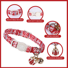 UP URARA PUP collar diseño otoñal, calabazas y fantasmas para un look único