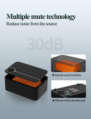 UPETTOOLS bomba de aire con dos salidas ajustables para tanques