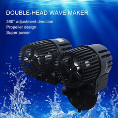 UPETTOOLS wave maker 360°, ajuste preciso para distribuir el flujo.
