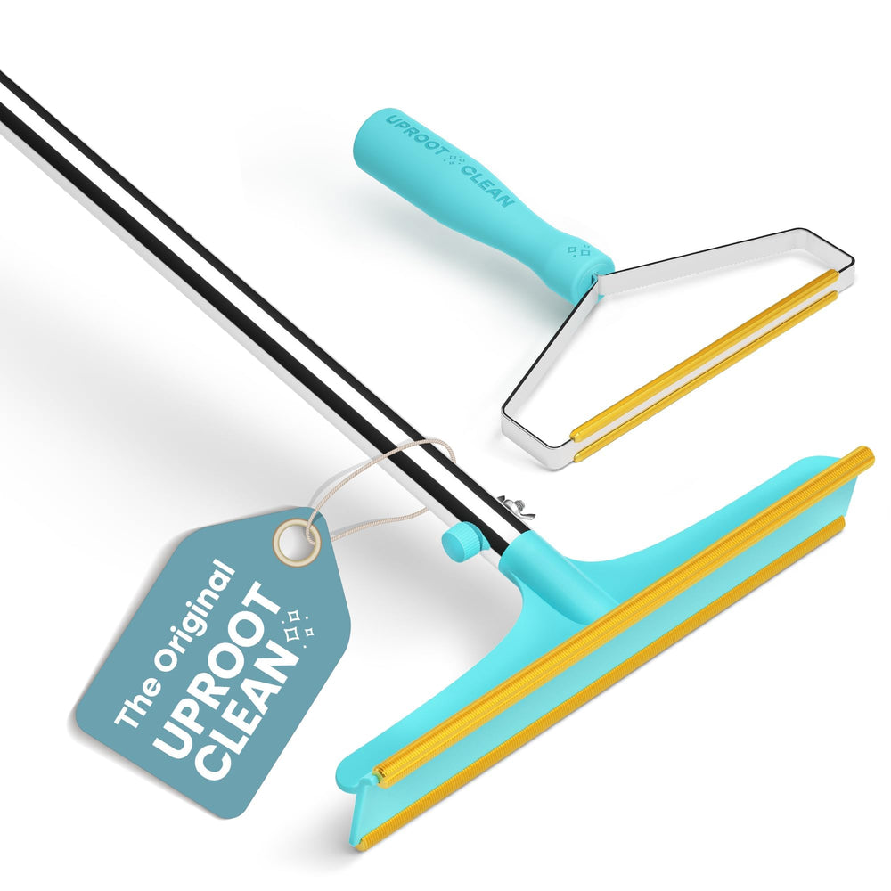 Uproot Clean Pro, conjunto eliminador de pelo de mascotas para alfombras y tapicería.