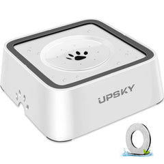 Bebedero UPSKY de 70 onzas para perros, gran capacidad para varias mascotas en casa.