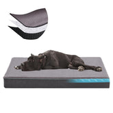 URGVANZ PET cama para perro con espuma de memoria para soporte ortopédico.