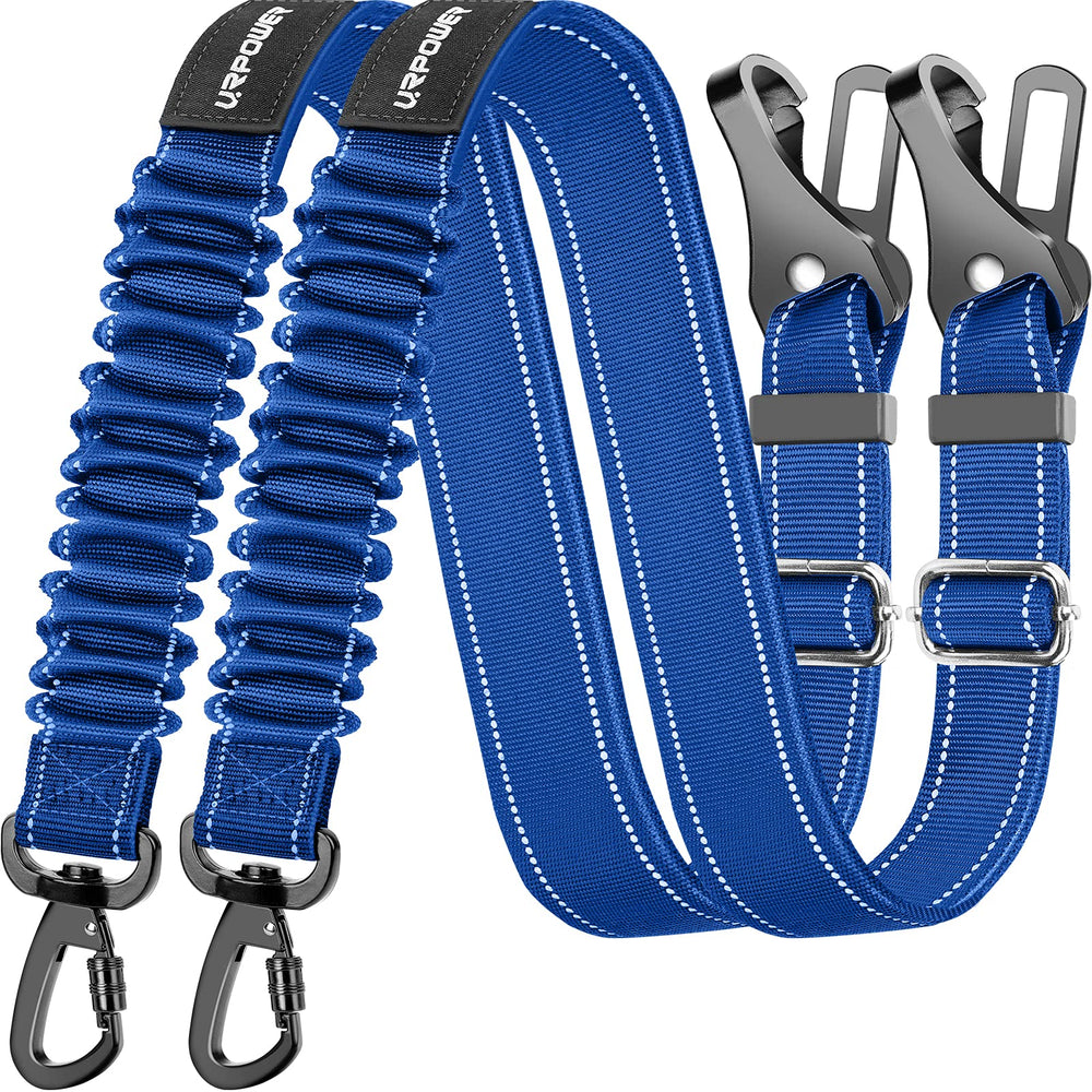 URPOWER cinturón para perro en coche con ajuste 24–35 pulgadas