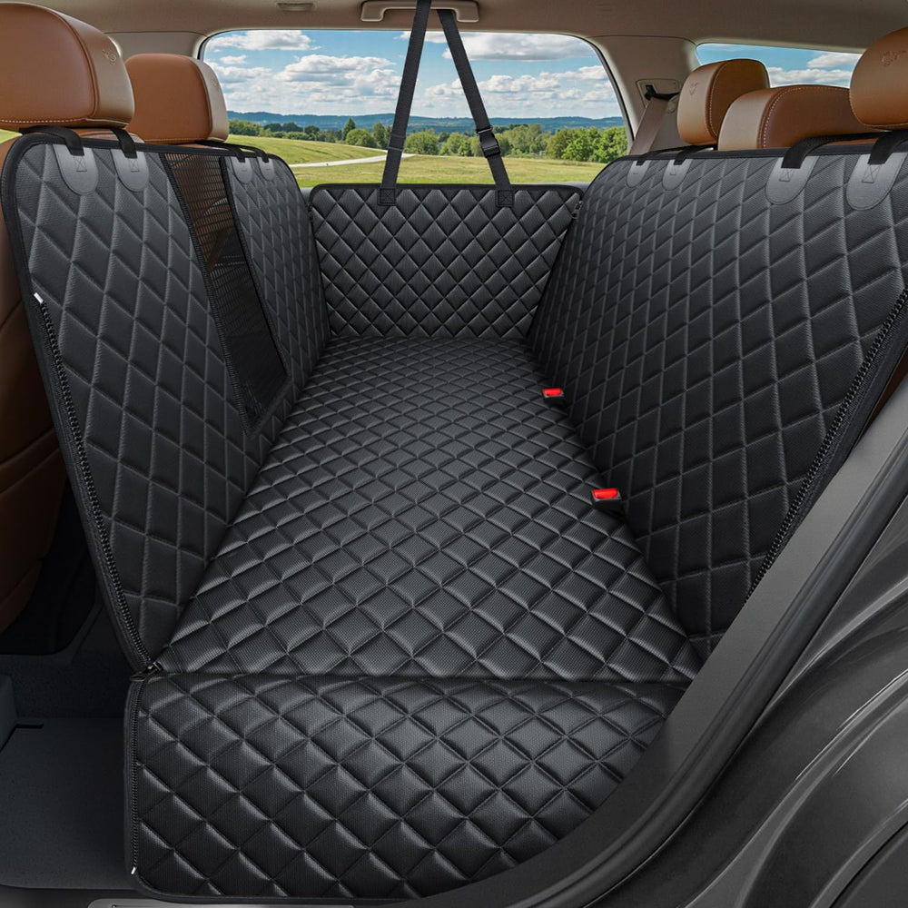 URPOWER cubre-asiento para perros con hamaca: protege el asiento y facilita viajes limpios.
