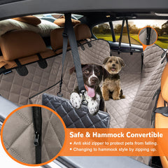 URPOWER cubre asiento impermeable para perros, mantiene el interior limpio.
