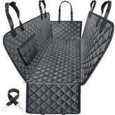 URPOWER funda asiento perro con flancos laterales protege coche y facilita entrada.