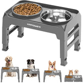 Urpower tazones perro altura ajuste 4 niveles para crecimiento cómodo