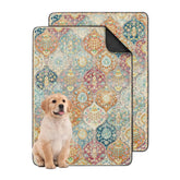 Usnfhcaw pads lavables para perros 24x36, absorben rápido y protegen el suelo.
