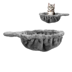 UXIETIN hamaca para árbol de gatos grandes con cesta profunda, descanso cálido.