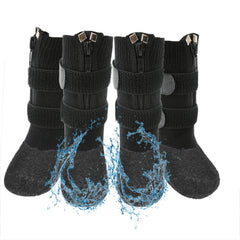 VALFRID botas para perro impermeables con agarre, ideales para paseos en cualquier clima.