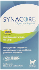Van Beek Synacore para perros: cápsulas que apoyan la digestión y la microflora natural.