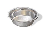 Van Ness: cuenco ligero de acero inoxidable, ideal para alimentos y agua.