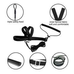 Arnés VANFAVORI con diseño ergonómico para aves y comodidad