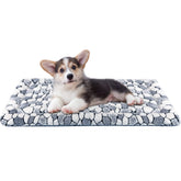 VANKEAN cama para perro reversible en la jaula, espacio cómodo para dormir.