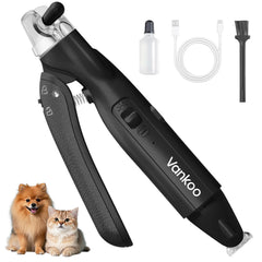 Vankoo corta uñas para perros con luz LED para evitar cortes.
