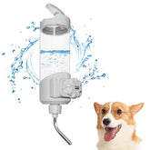 Vannon dispensador de agua para jaula, vista superior, hidratación estable para tu mascota.