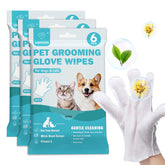 Guantes de limpieza Vannon para mascotas, facilitan el cepillado y la limpieza del pelaje.